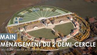 La saline royale, site protégé par l’Unesco, va devenir « ville cercle » ou « cercle immense », à vocation pédagogique.©La Saline Royale